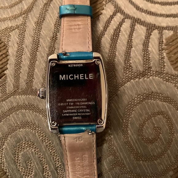 Michele diamond watch main image 4